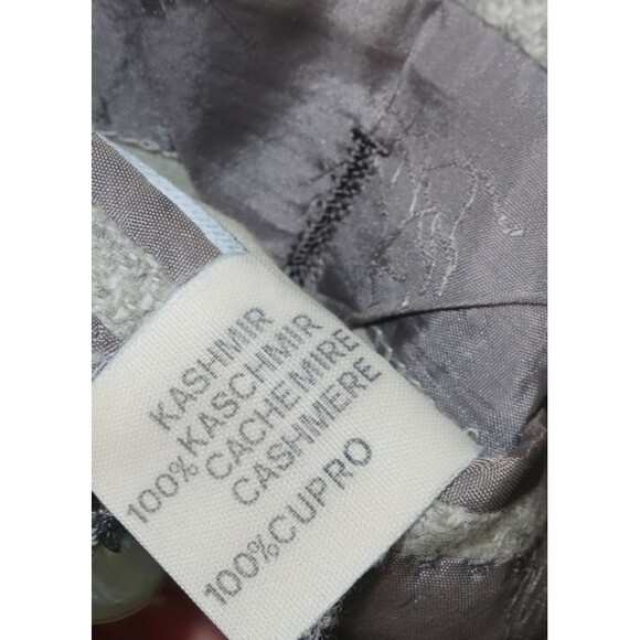 Vintage Brioni Cashmere Field Jacket Blazer Safari Sports Logo Buttons 42 52 - Picture 15 of 16